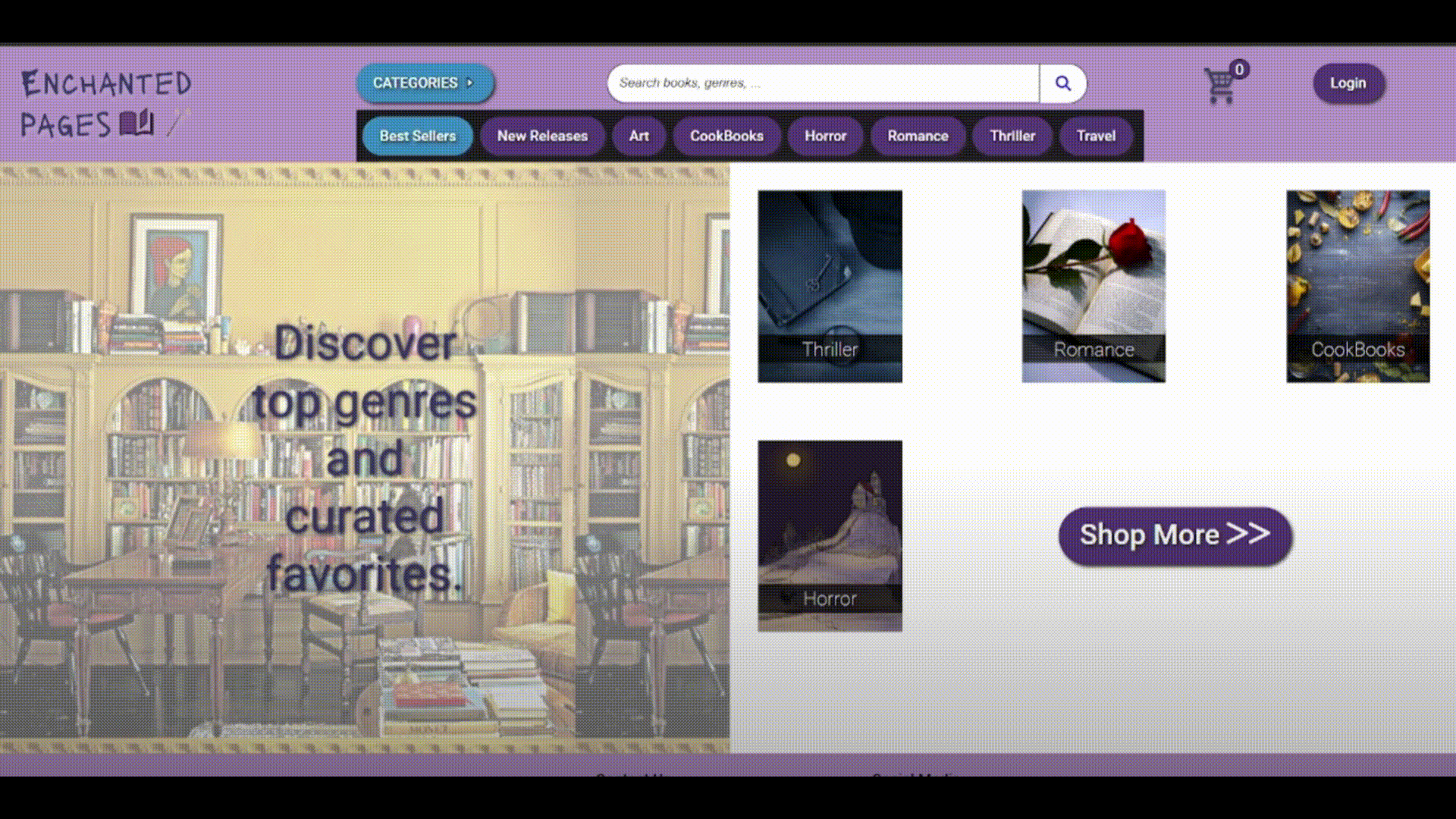 Enchanted Pages Bookstore